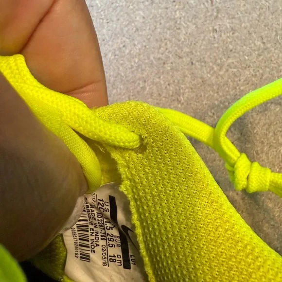 Nike Kids Bright Lime Sneakers - Picture 4 of 6